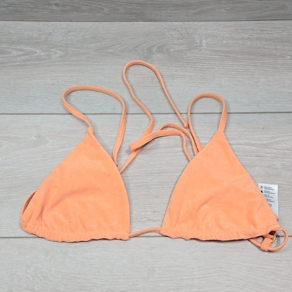 NWOT L Space Women Anthropologie Brittany Top Bra Swim sz M